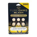 Pure OHMS | Black 7OH | 6CT - 30MG Each | 180MG