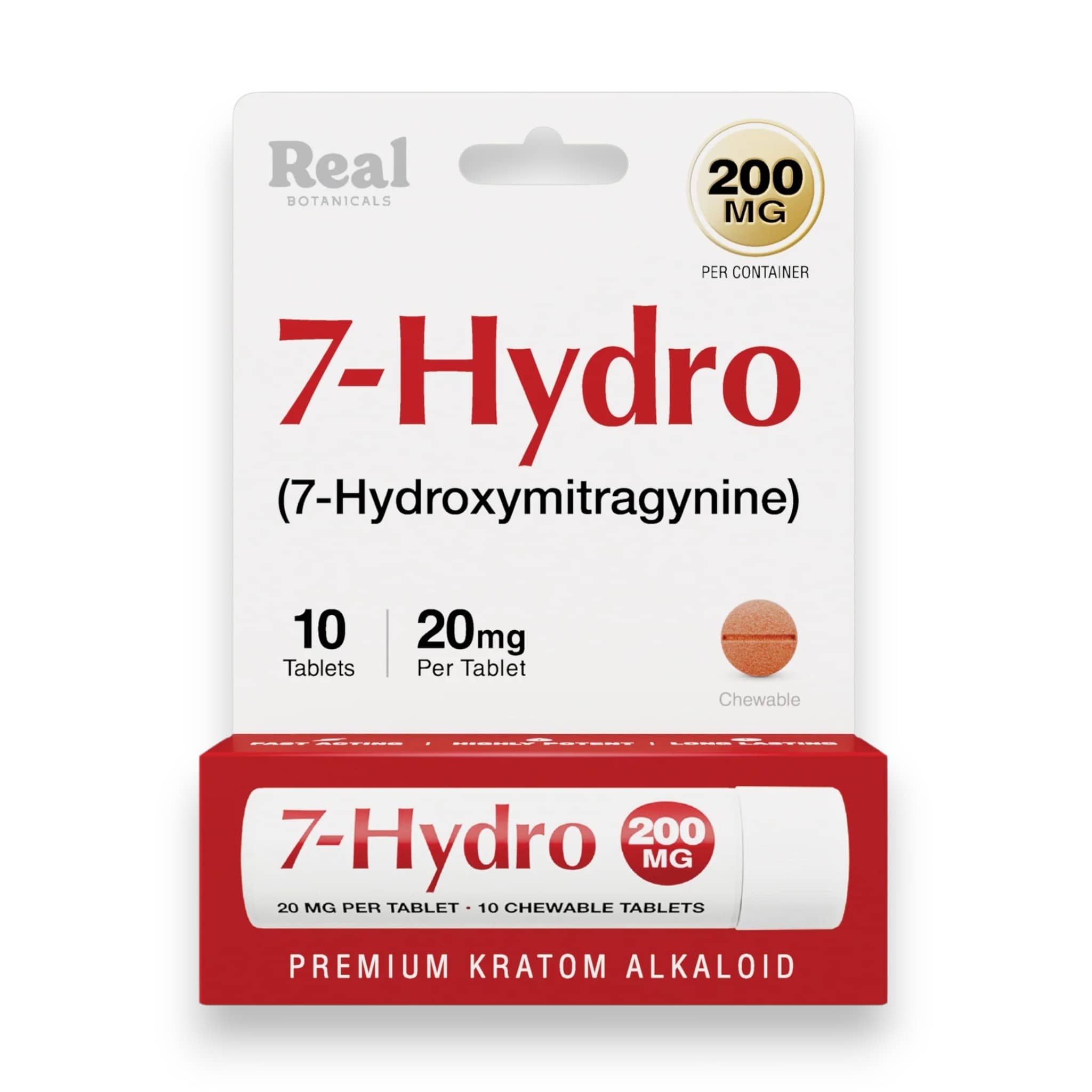 Real Botanicals | 7 Hydro Tablets | 20mg Real Botanicals | 7 Hydro Tablets | 20mg - Image 1
