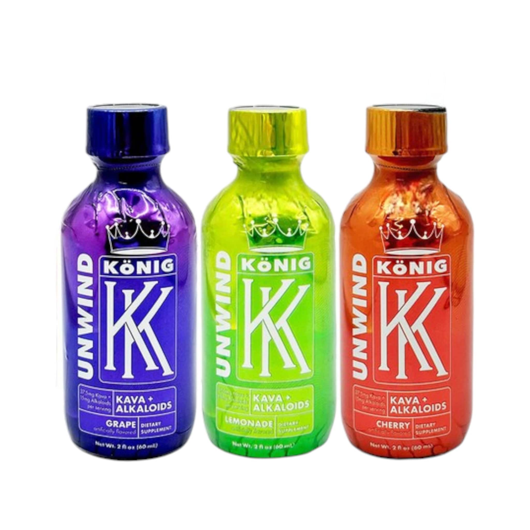 Konig Unwind | Kratom + Kava Shot | 60ml - Image 1