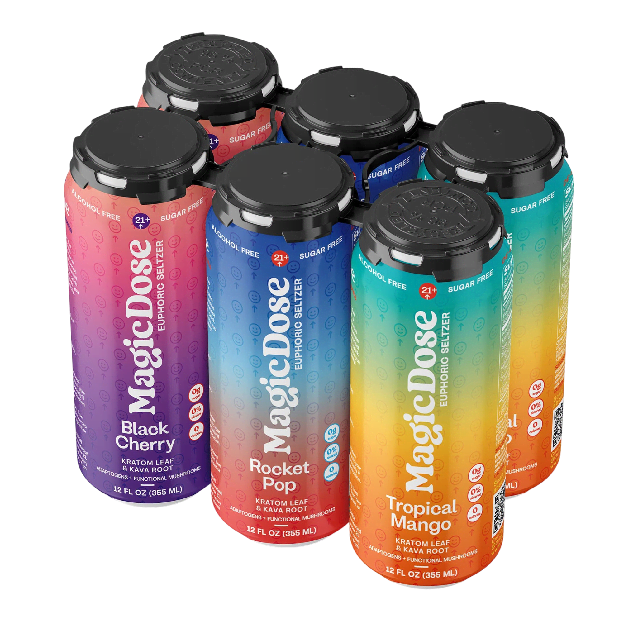 MagicDose Euphoric / BPE | Kratom & Kava Seltzer | 12oz MagicDose Euphoric / BPE | Kratom & Kava Seltzer | 12oz - Image 1