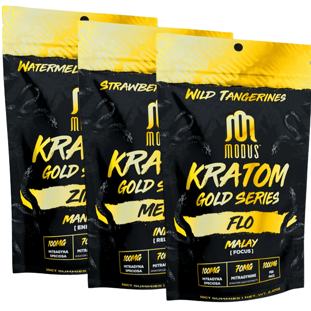 Modus | Gold Series Kratom | Gummies | 1000MG Modus | Gold Series Kratom | Gummies | 1000MG - Image 1