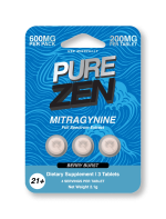 Pure Zen | Full Spectrum Mitragynine Extract Tablets | 6CT - 200MG Each - Image 4