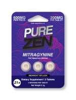 Pure Zen | Full Spectrum Mitragynine Extract Tablets | 6CT - 200MG Each - Image 6