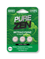 Pure Zen | Full Spectrum Mitragynine Extract Tablets | 6CT - 200MG Each - Image 5