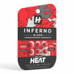 Straight Heat | Inferno Blend Pseudo + 7OH Tablets | 6CT - 25MG Each | 150MG