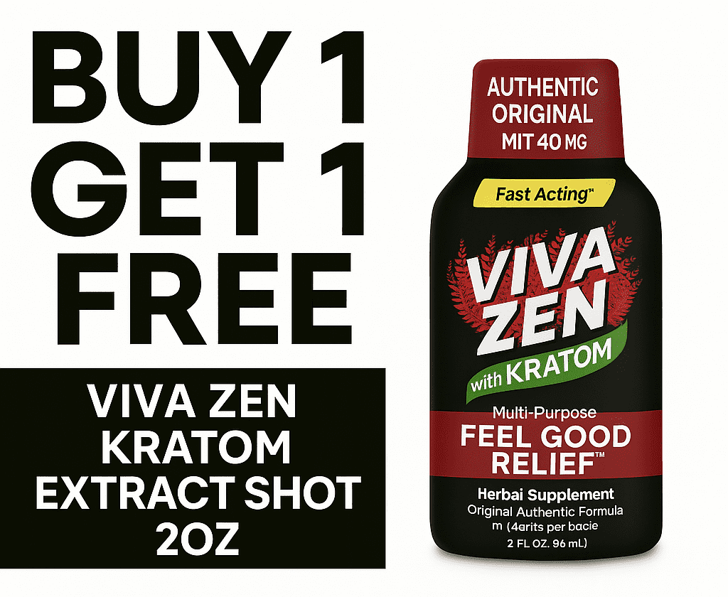 Viva Zen | Kratom Extract Shot 2oz Viva Zen | Kratom Extract Shot 2oz - Image 1