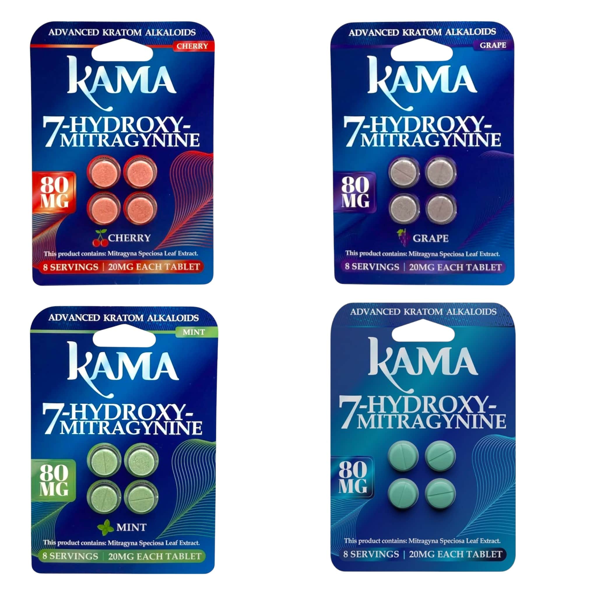 Kama | 7OH | 4CT – 20MG Each | 80MG Kama | 7OH | 4CT - 20MG Each | 80MG - Image 1