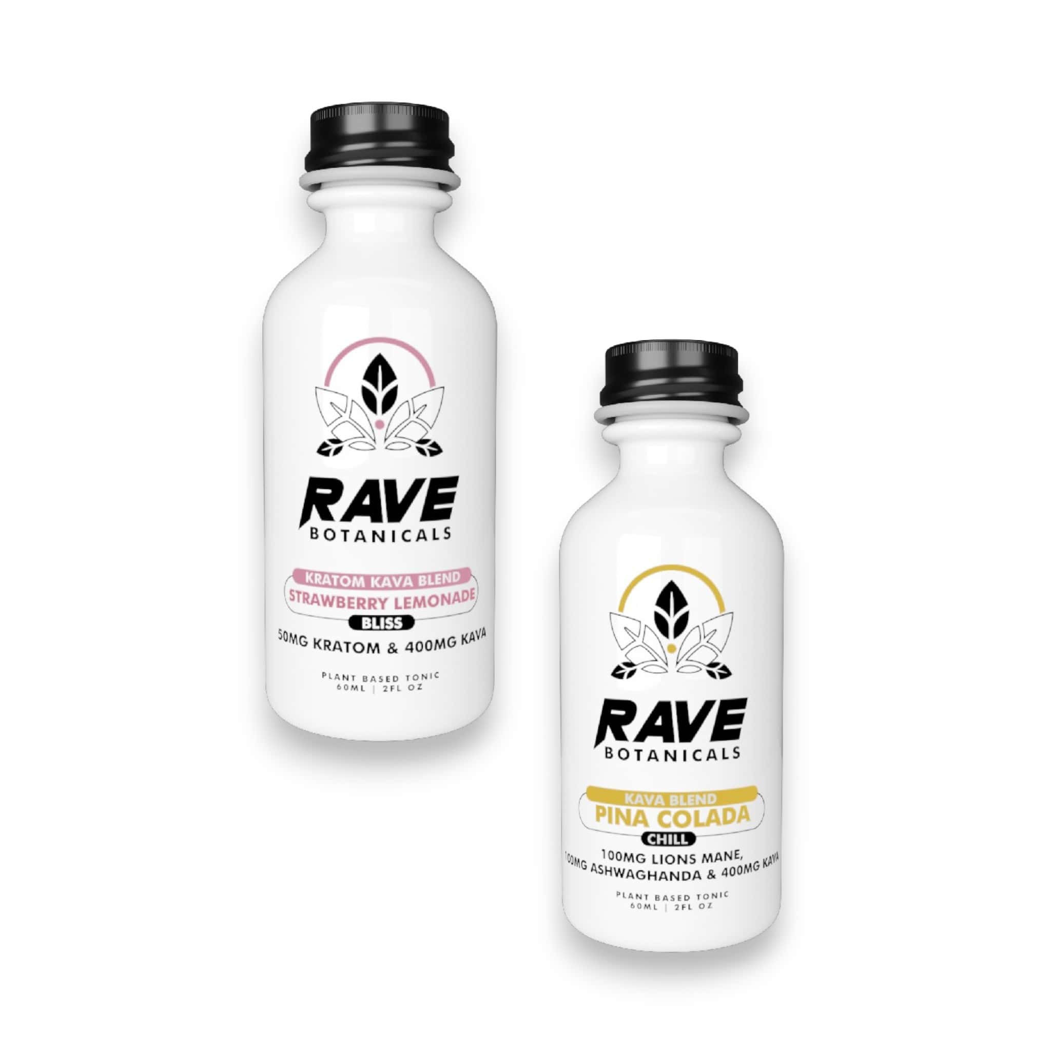 Rave Botanicals | Extract Blend Shots | 60ML Rave Botanicals | Extract Blend Shots | 60ML - Image 1