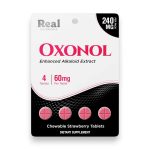 Real Botanicals | Oxonol Enhanced Alkaloid Tablets | 4CT - 60MG Each | 240MG