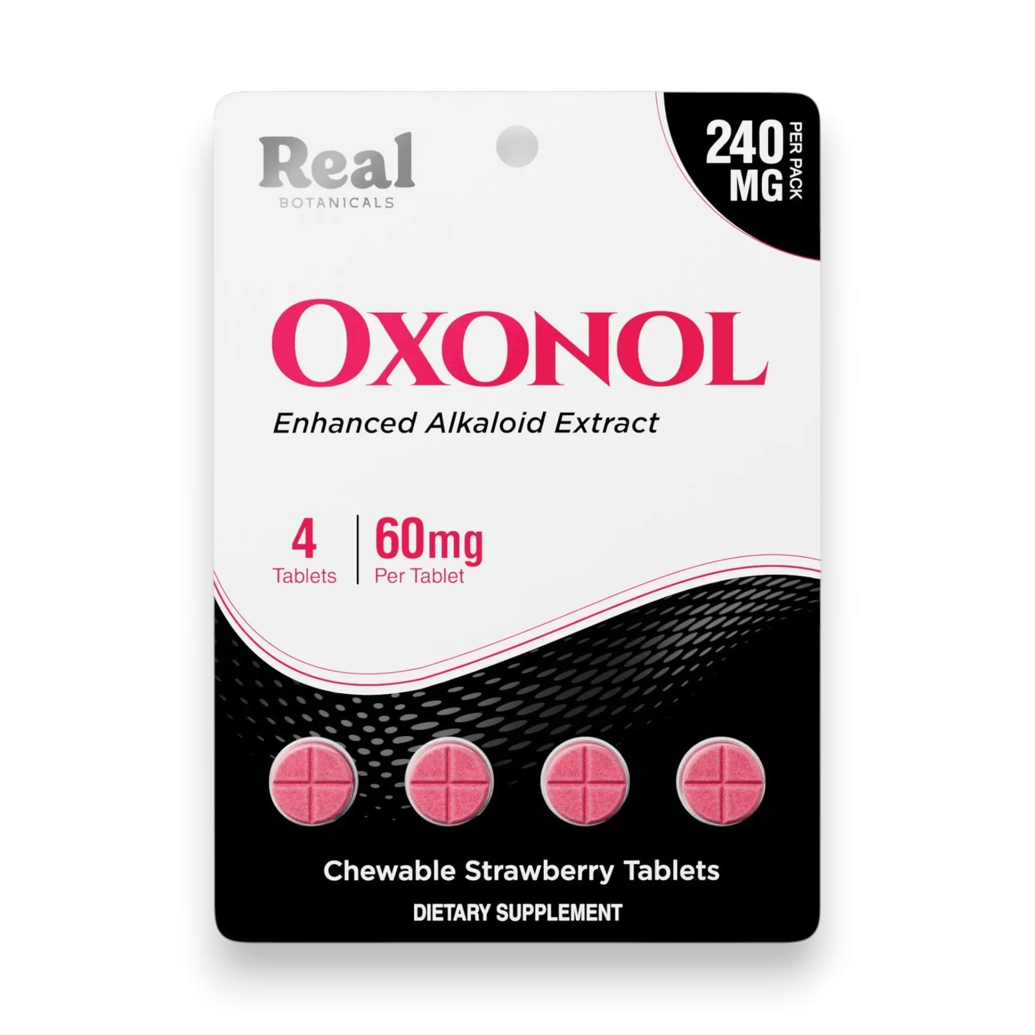 Real Botanicals | Oxonol Enhanced Alkaloid Tablets | 4CT – 60MG Each | 240MG Real Botanicals | Oxonol Enhanced Alkaloid Tablets | 4CT - 60MG Each | 240MG - Image 1