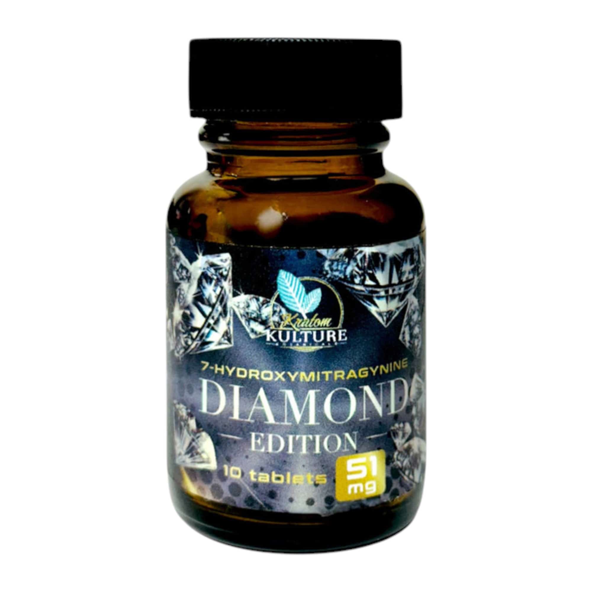 Kratom Kulture | 7OH Diamond Edition Tablets | 51MG Kratom Kulture | 7OH Diamond Edition Tablets | 51MG - Image 1