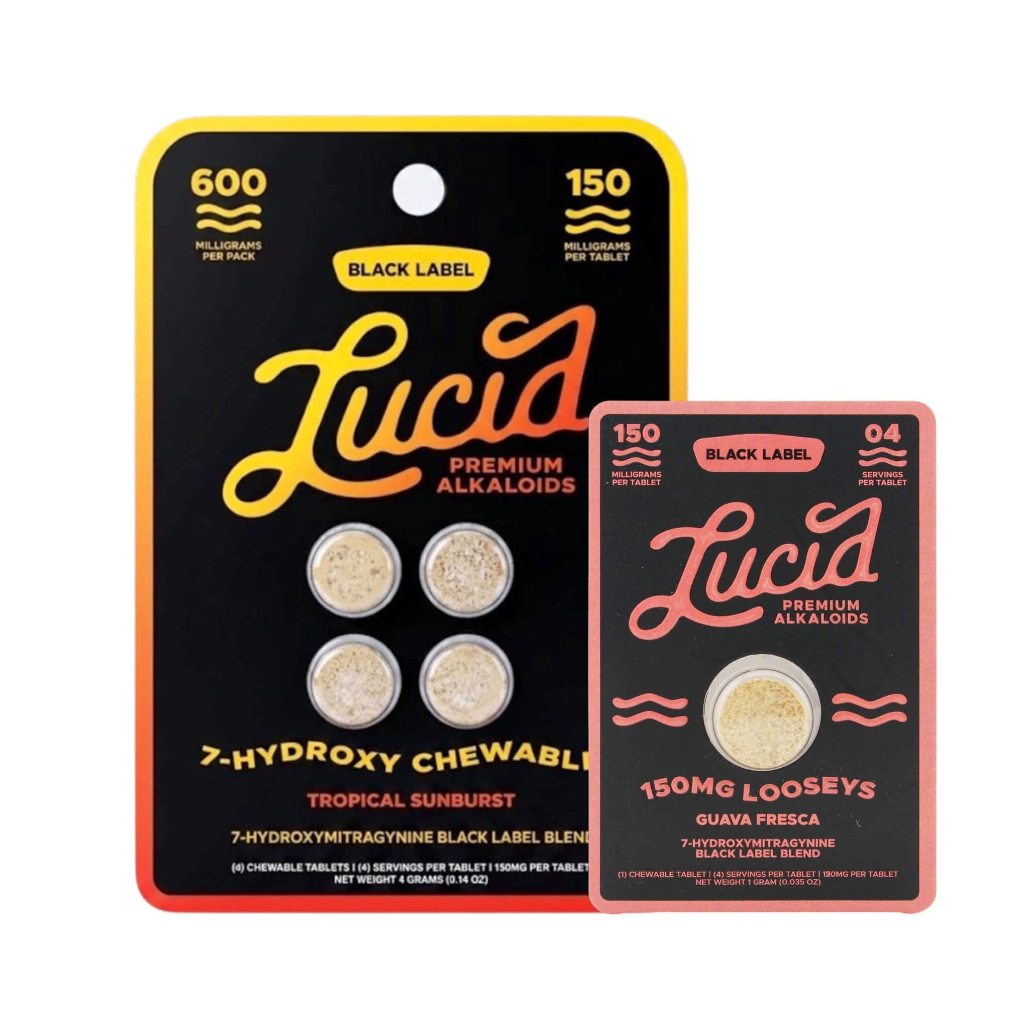 Lucid Black Label | 7OH Tablets | 150MG Lucid Black Label | 7OH Tablets | 150MG - Image 1