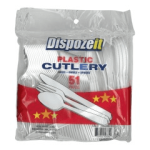Dispoze It | Heavy Duty Plastic Cutlery