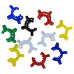 BAG of 10 - Plastic Clip - 14mm