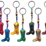 Hand Crafted Duropox Keychain Display | 72ct