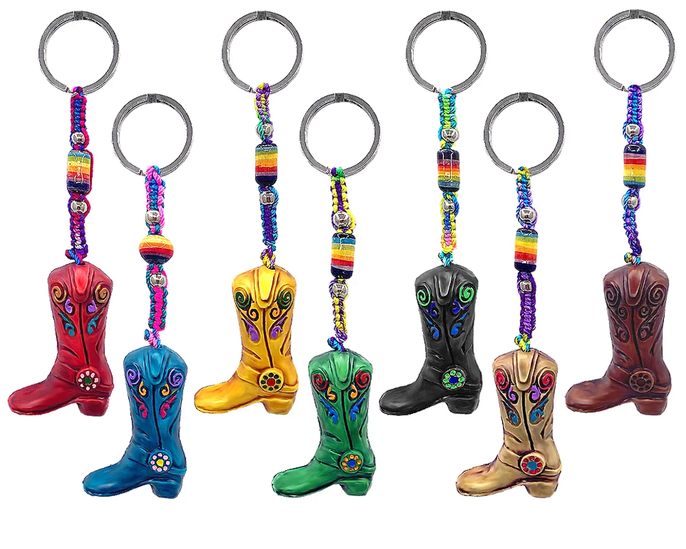 Hand Crafted Duropox Keychain Display | 72ct Hand Crafted Duropox Keychain Display | 72ct - Image 1