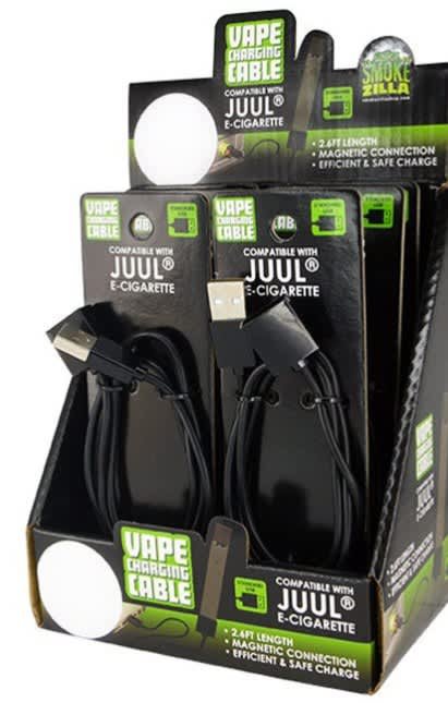 BOX – Smokezilla – USB Vape Charging Cable BOX - Smokezilla - USB Vape Charging Cable - Image 1