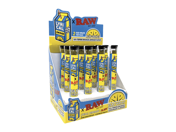 RAW x Lyrical Lemonade | Bud Wrap Cones | 2 Pack RAW x Lyrical Lemonade | Bud Wrap Cones | 2 Pack - Image 1