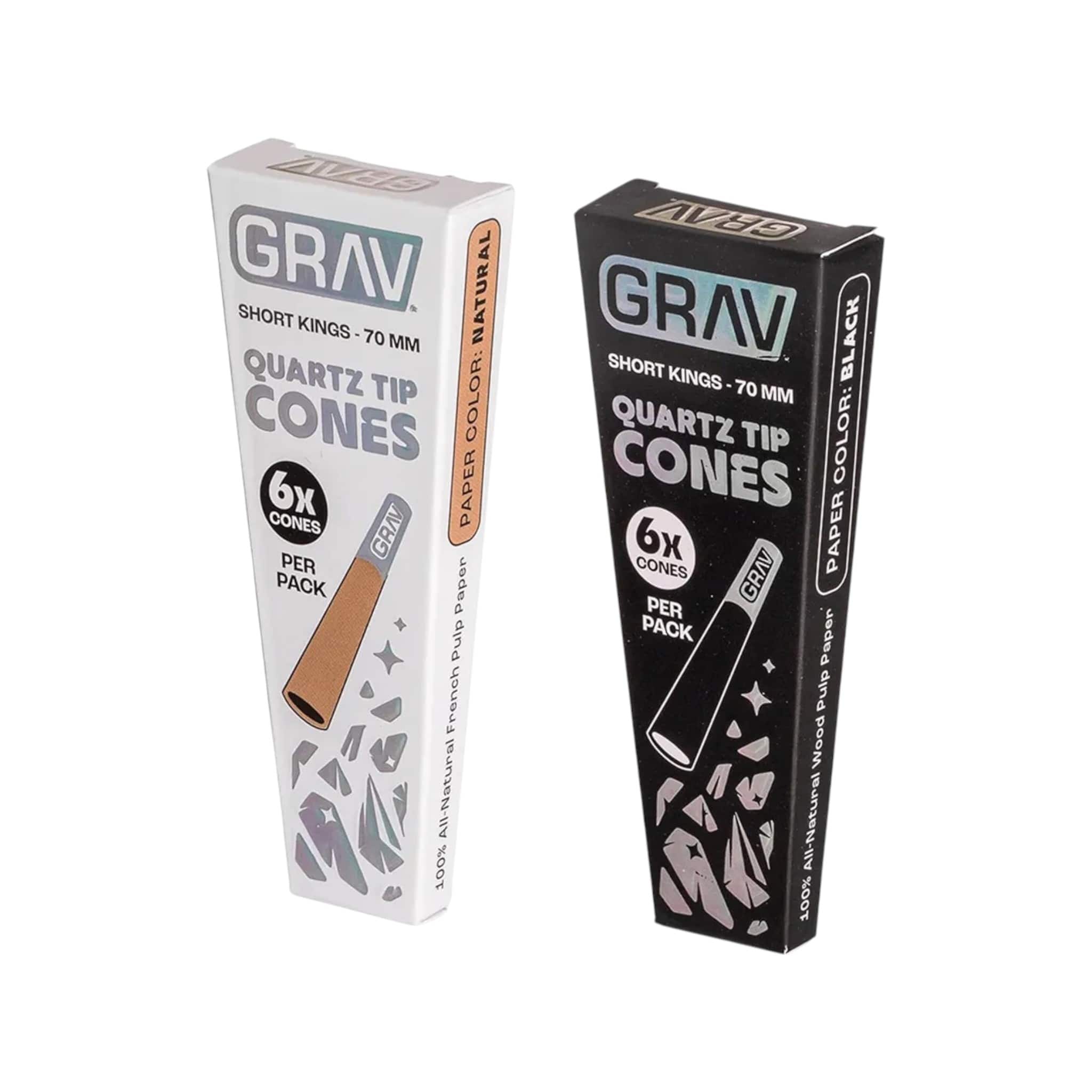 GRAV | Quartz Tip Pre Rolled Cones GRAV | Quartz Tip Pre Rolled Cones - Image 1