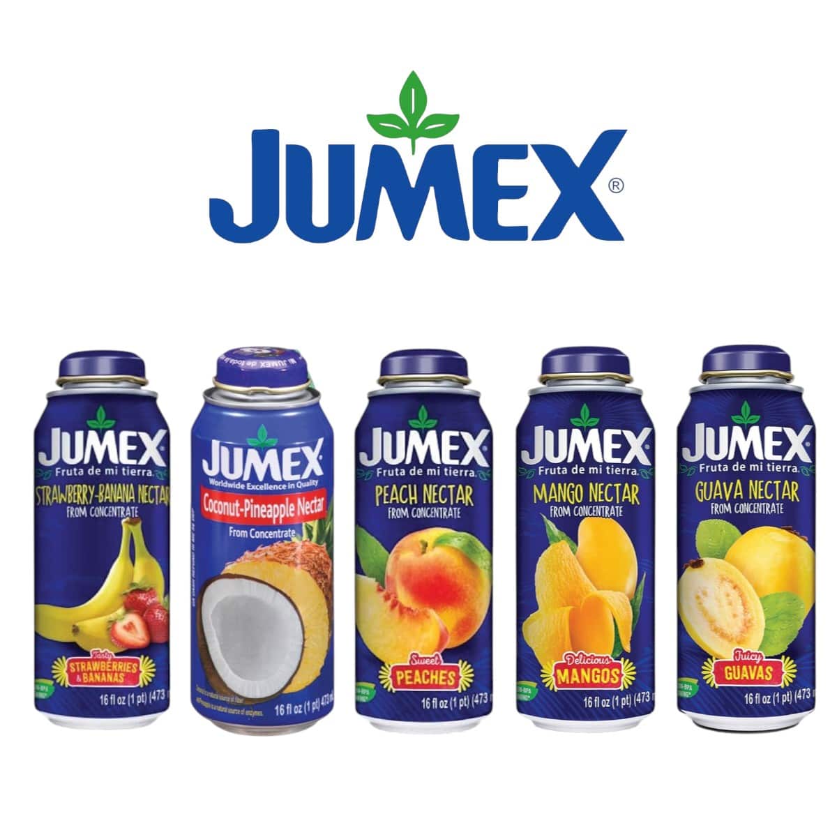 Jumex | Nectar Juice 16oz Bottle Can Jumex | Nectar Juice 16oz Bottle Can - Image 1
