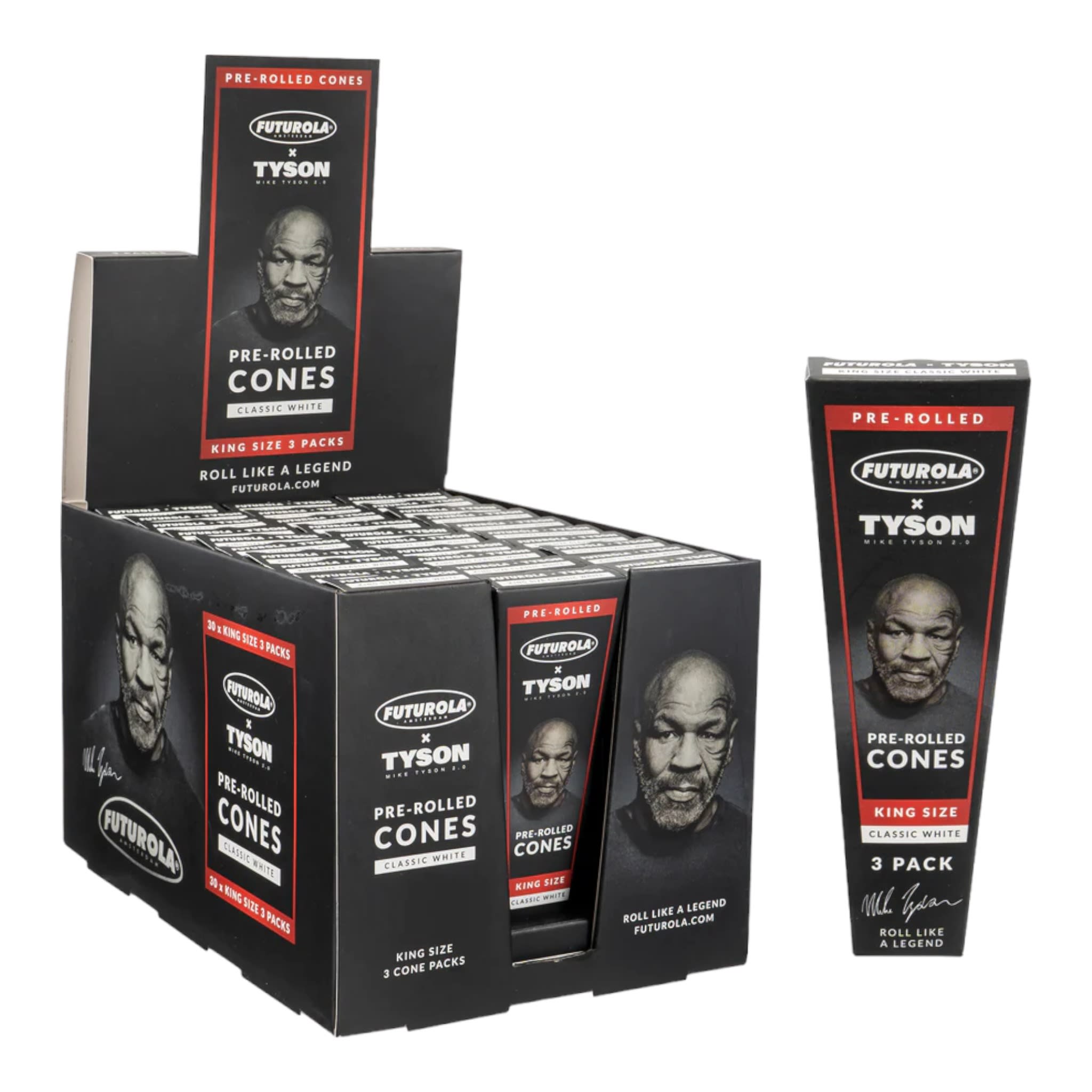 Futurola X Tyson | Pre Rolled Cones Futurola X Tyson | Pre Rolled Cones - Image 1