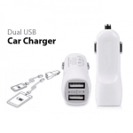 Box of 12 -P One Dual USB Car Charger